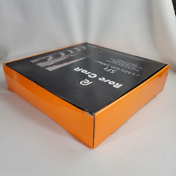 Ghost Tinsel Halloween Collapsible Pull Up Pencil Tree - 5 Ft Tall - Picture 9 of 12